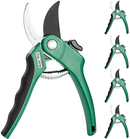 Mockins Professional Heavy-Duty Garden Pruning Scissors