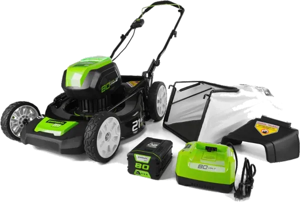 GreenWorks Pro 80V 21-Inch Cordless Push Lawn Mower